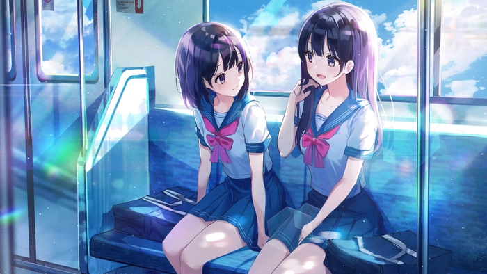 anime nữ sinh dễ thương