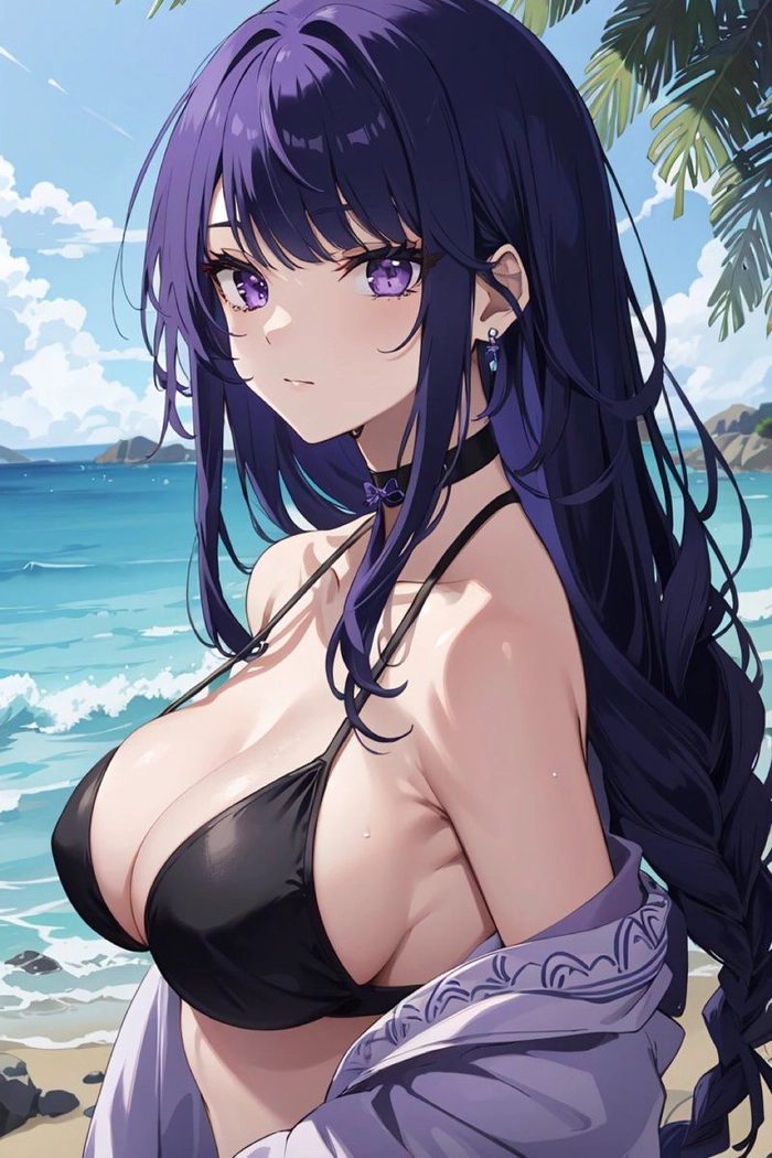anime nữ xinh bikini