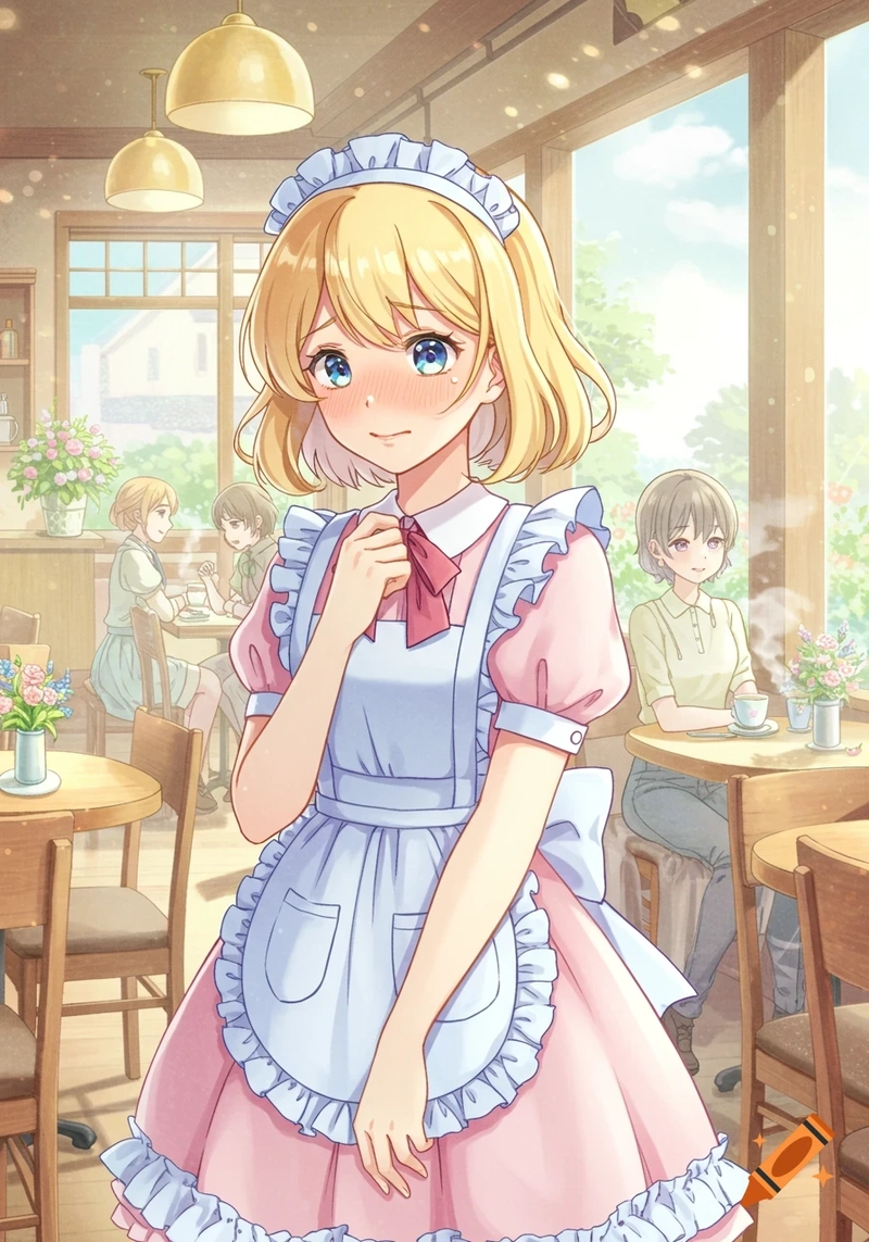cô hầu gái anime