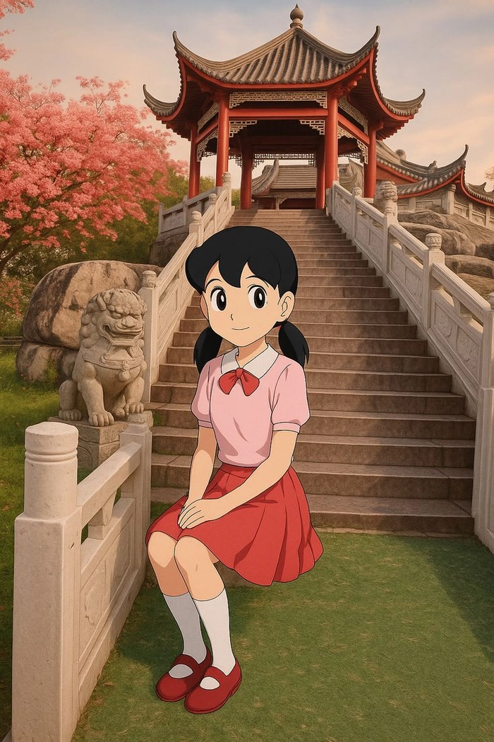 cute shizuka anime chibi