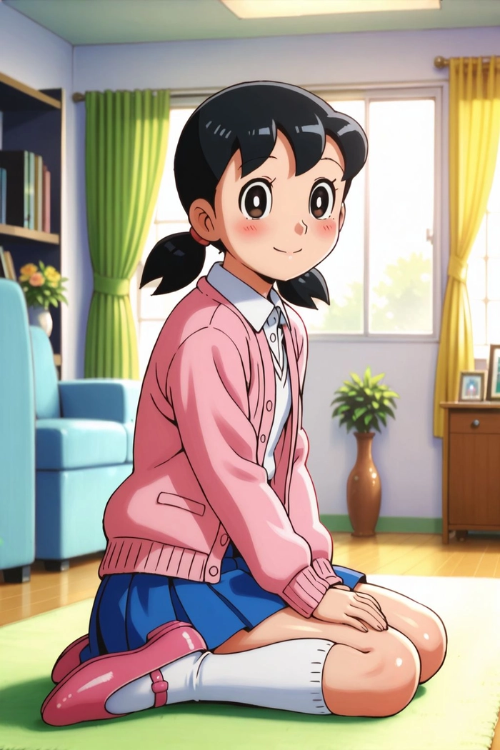 cute shizuka anime xinh đẹp