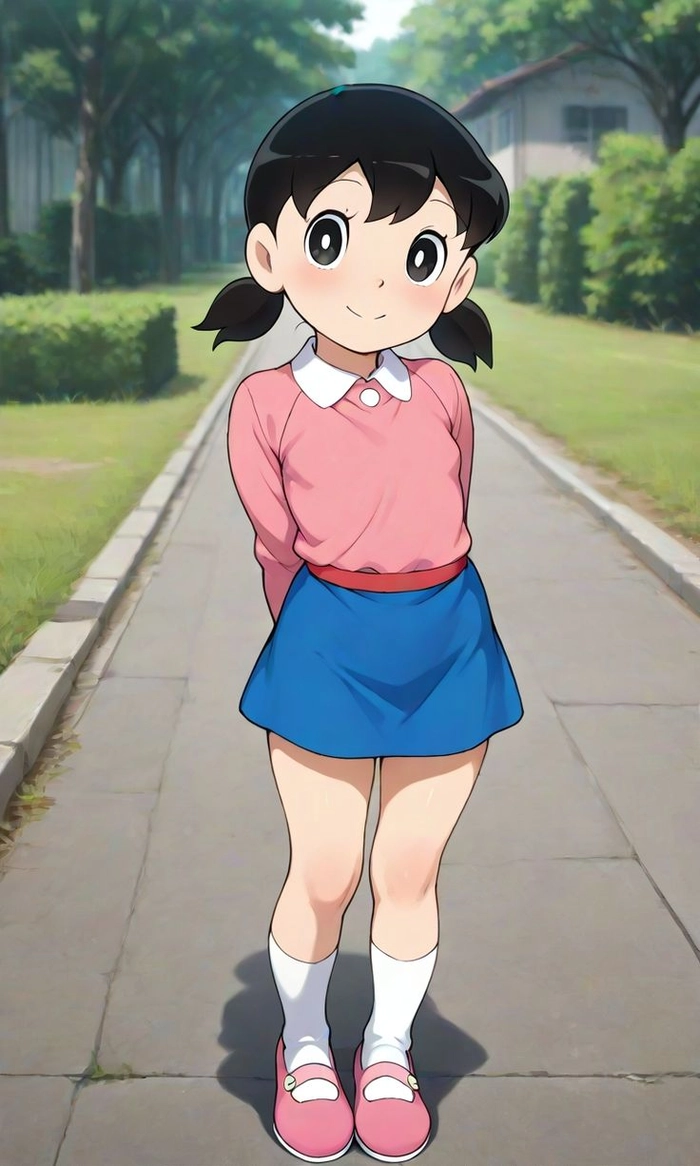 cute shizuka anime