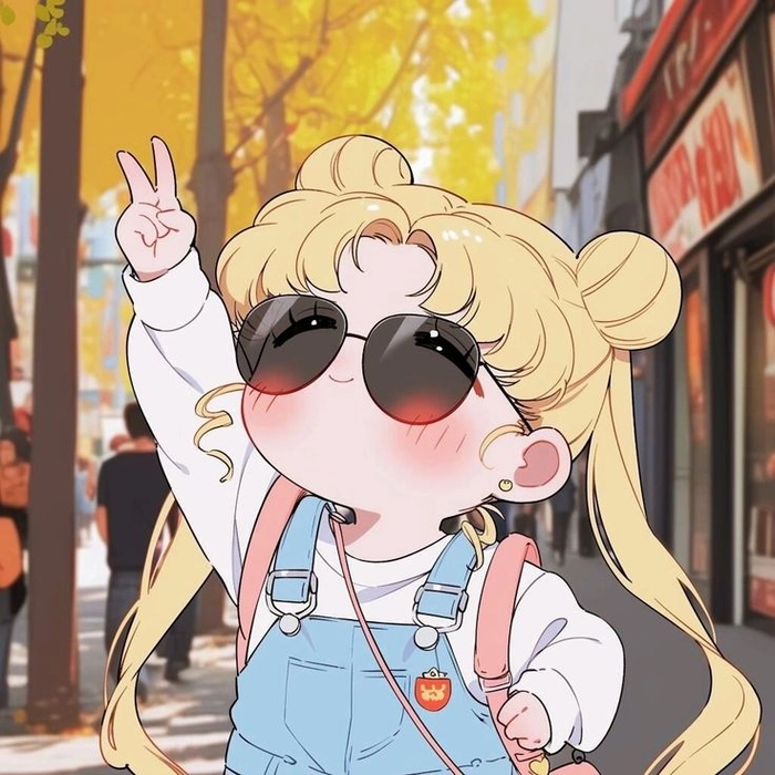 hình Usagi chibi dễ thương