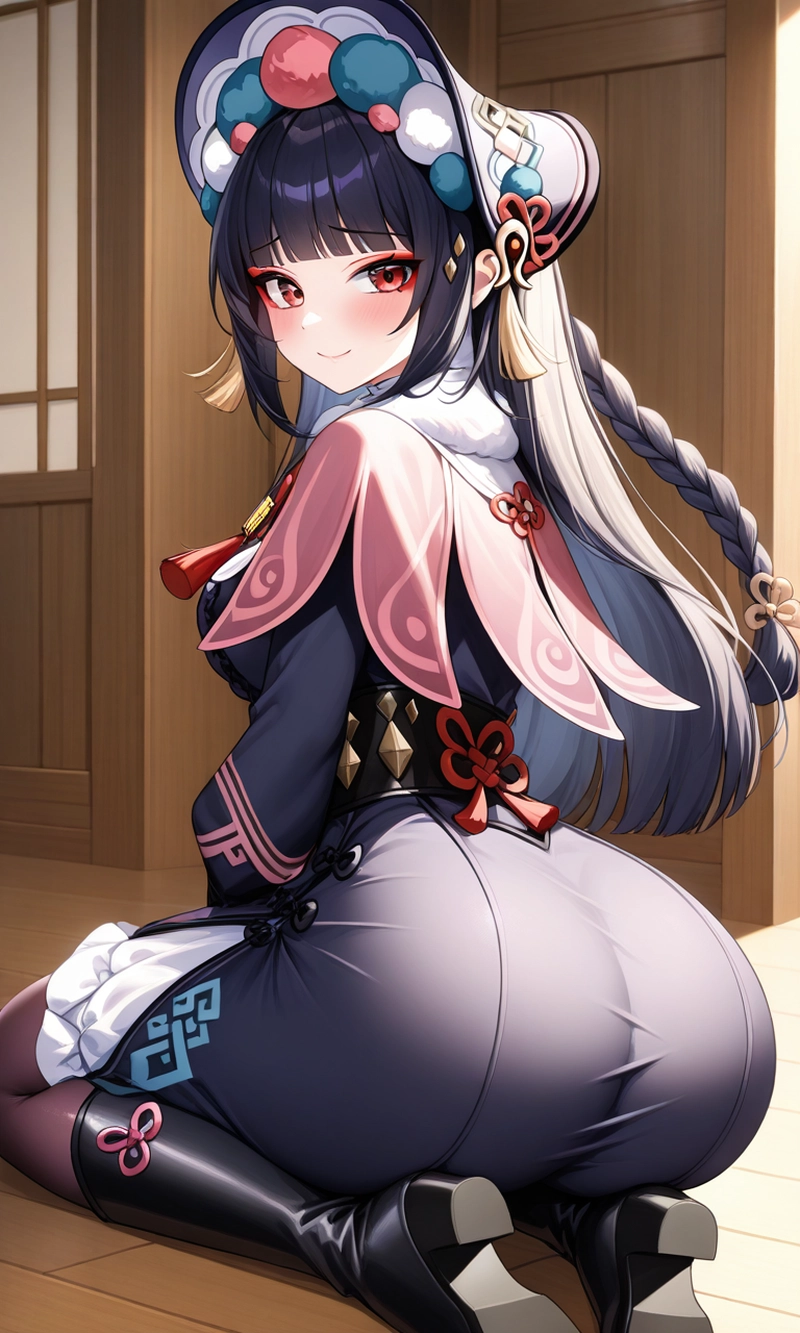 hình Yun Jin chân dung anime