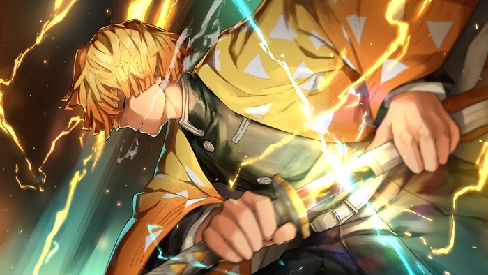 hình Zenitsu ngầu