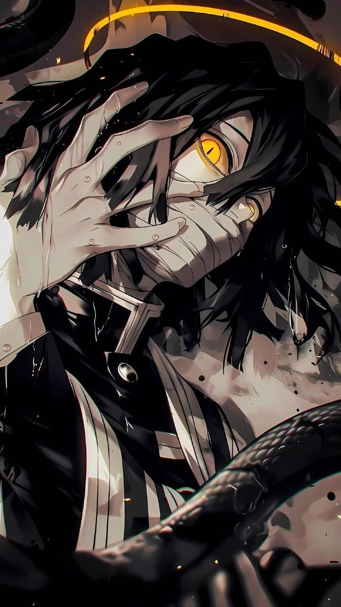 hình ảnh Iguro Obanai manga