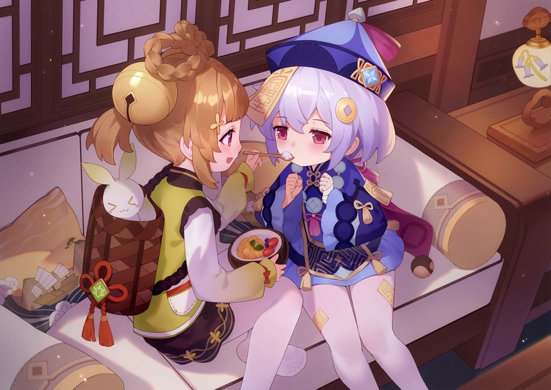 hình ảnh Qiqi anime với bạn