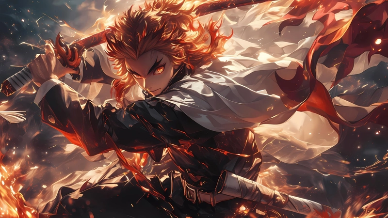 hình ảnh Rengoku đẹp