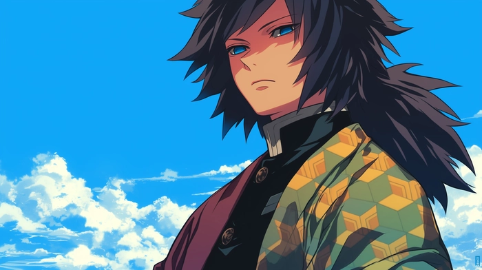 hình ảnh Tomioka Giyuu ngầu lòi