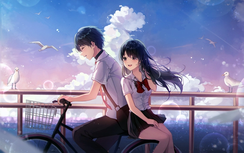 hình ảnh anime cặp đôi đẹp