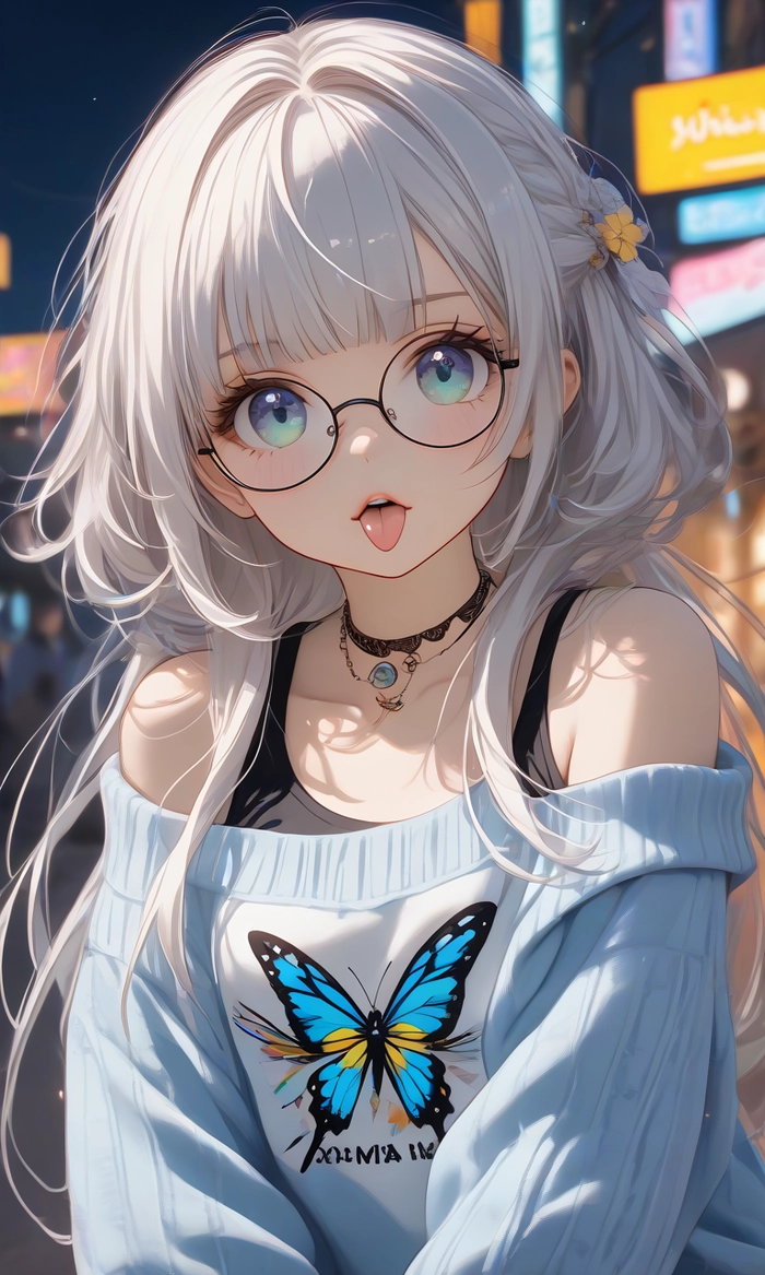 hình ảnh anime ngầu cute nữ