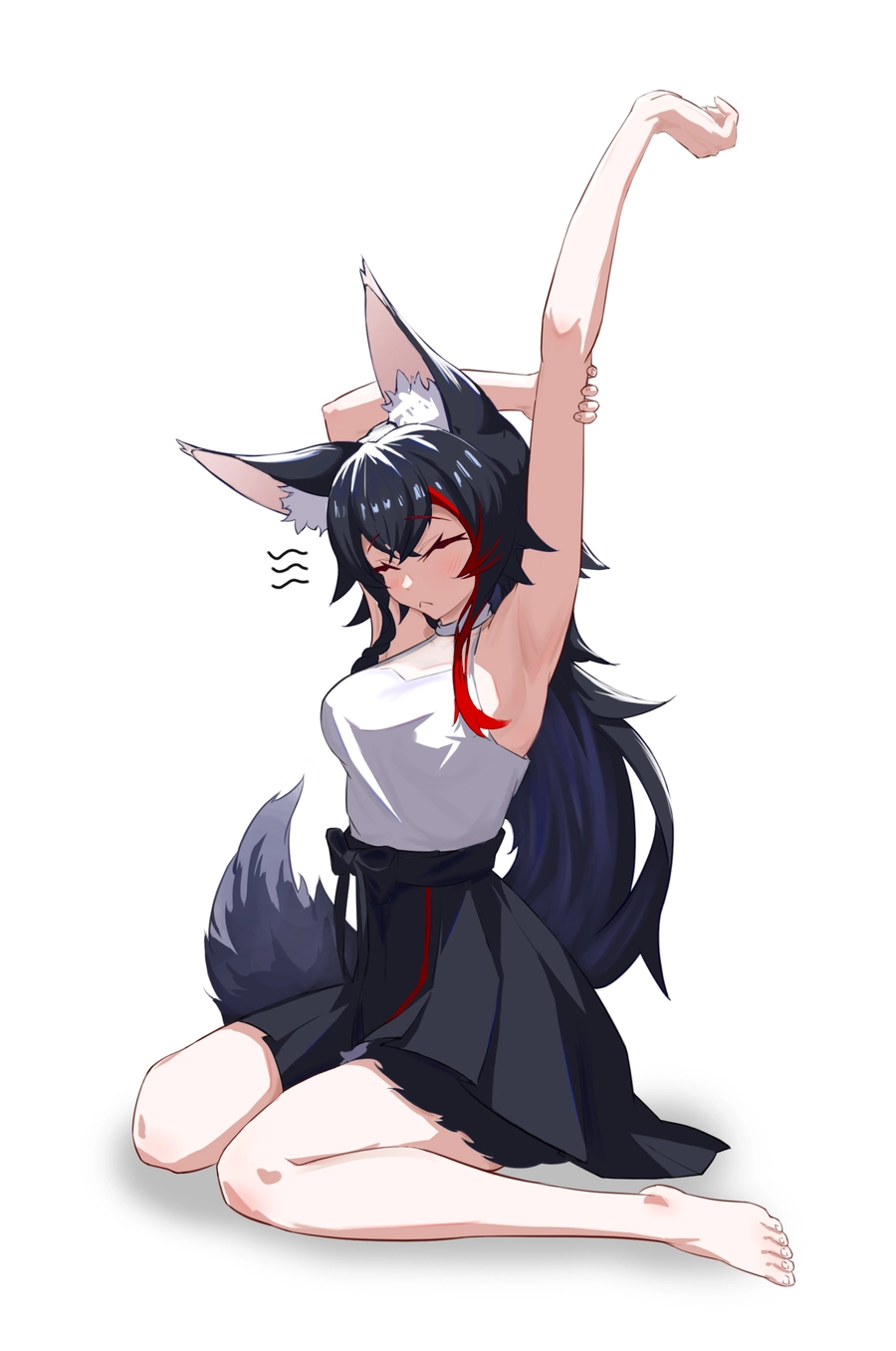 hình ảnh cửu vĩ hồ ly anime