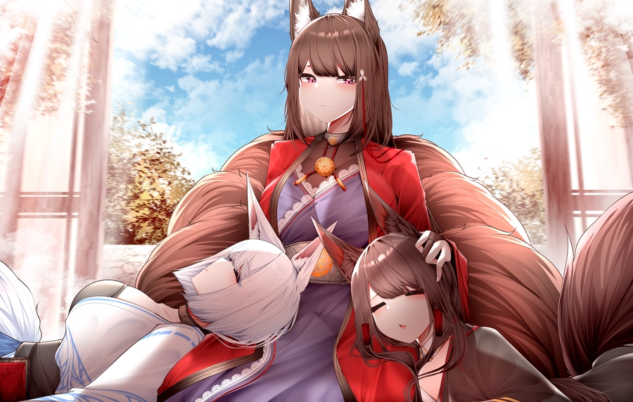 hình ảnh hồ ly anime chibi