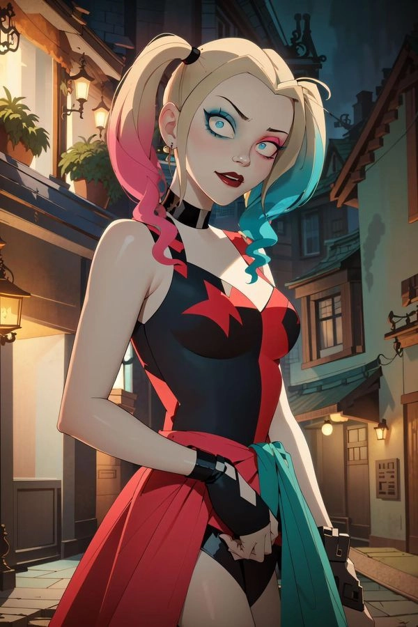 hình anime Harley Quinn đẹp