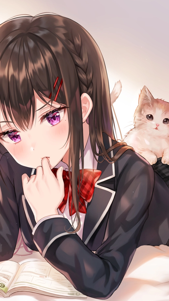 hình anime nữ sinh