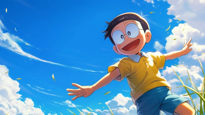 hình nền anime nobita