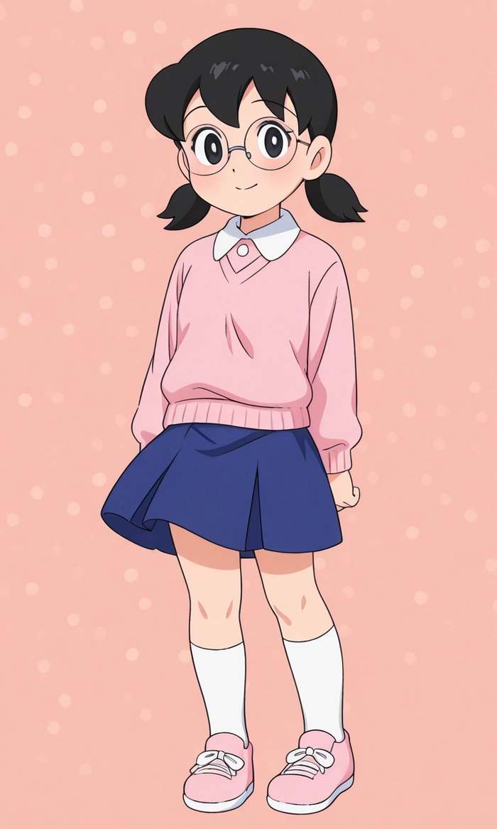 hình shizuka minamoto anime