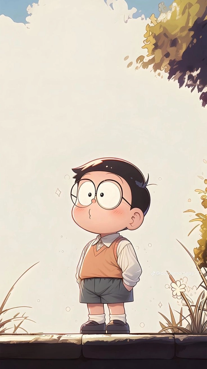 nobita anime chibi
