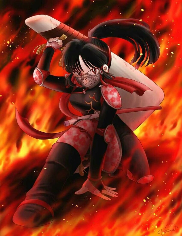 sango inuyasha chibi ngầu