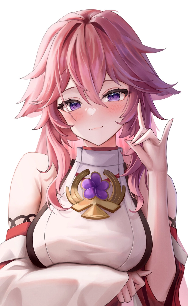 tải ảnh Miko anime đẹp