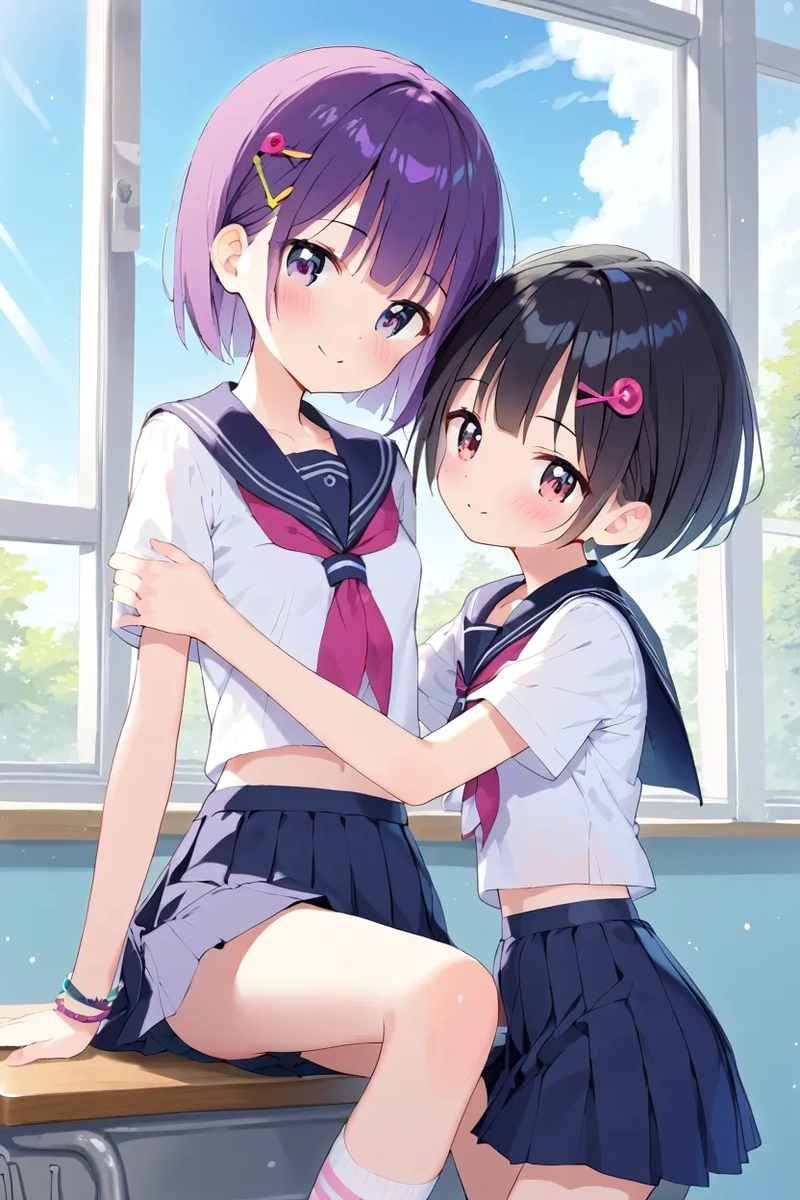 tải hình ảnh cặp đôi anime học sinh