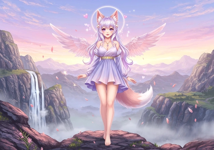 thiên thần anime cáo