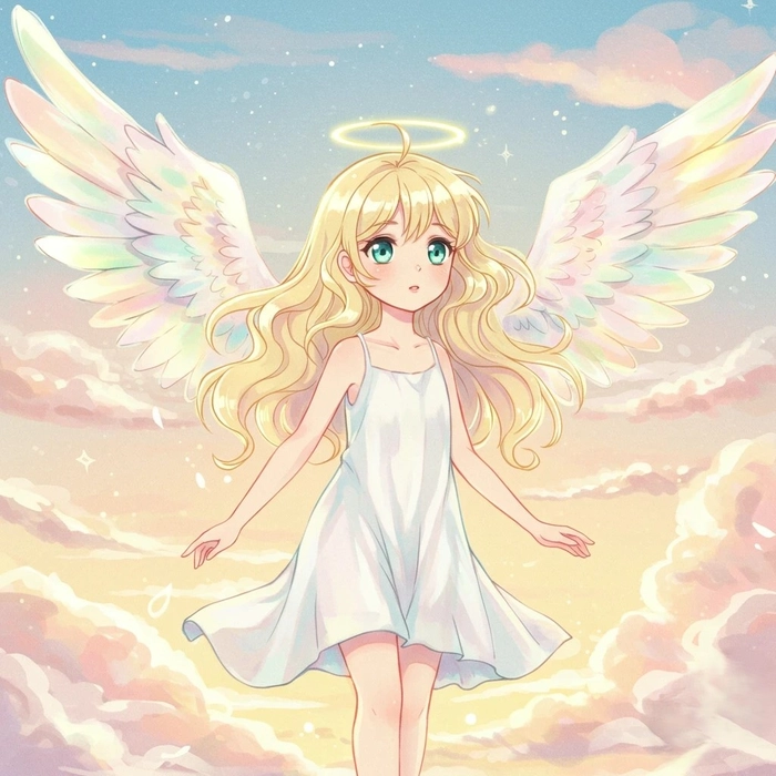 thiên thần anime cute