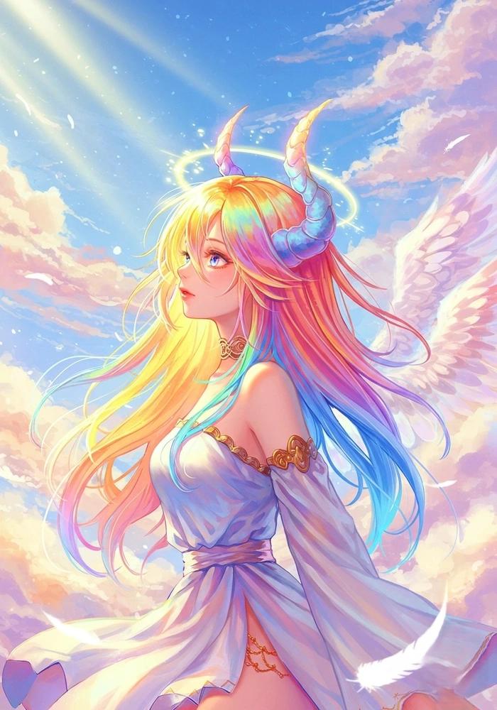 180+ Ảnh anime thiên thần ngầu, đẹp lung linh ấn tượng nhất