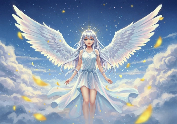 thiên thần anime dễ thương