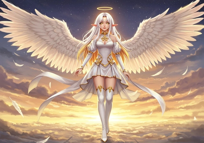 thiên thần anime đẹp nhất