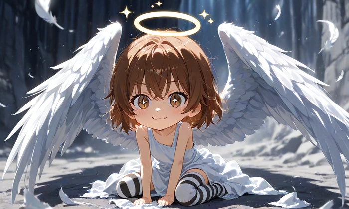 thiên thần anime nữ cute