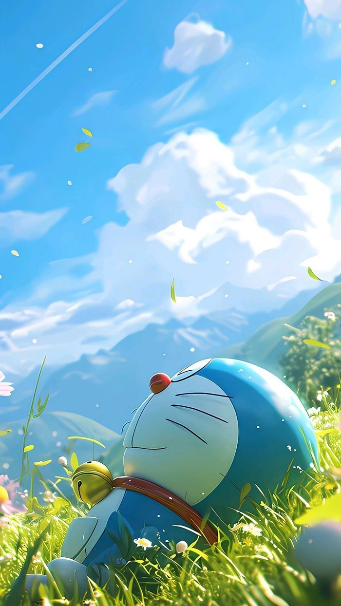 vẽ doraemon cute anime
