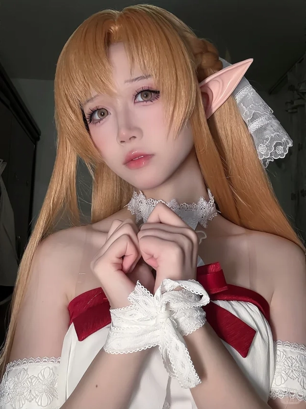 ảnh asuna cosplay đáng yêu