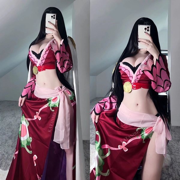 ảnh boa hancock cosplay khoe body cực cháy