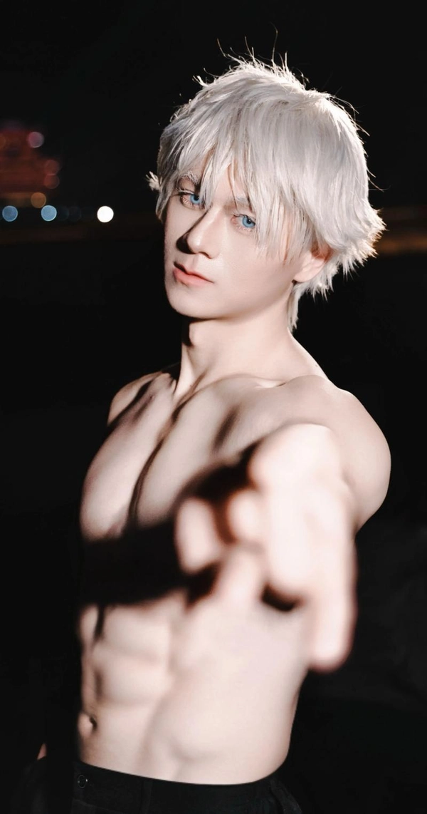 ảnh cosplay Gojo độc đáo