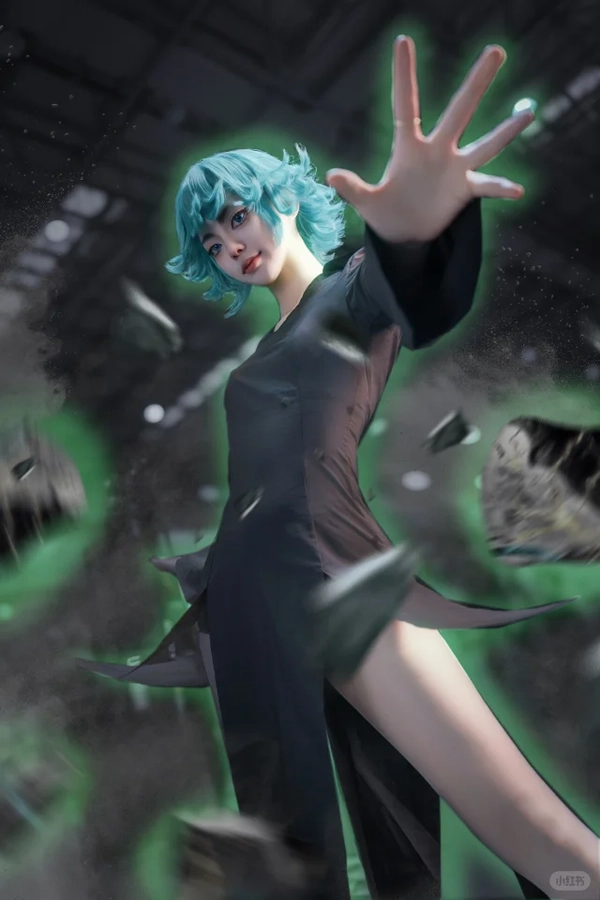 ảnh cosplay Tatsumaki ngầu