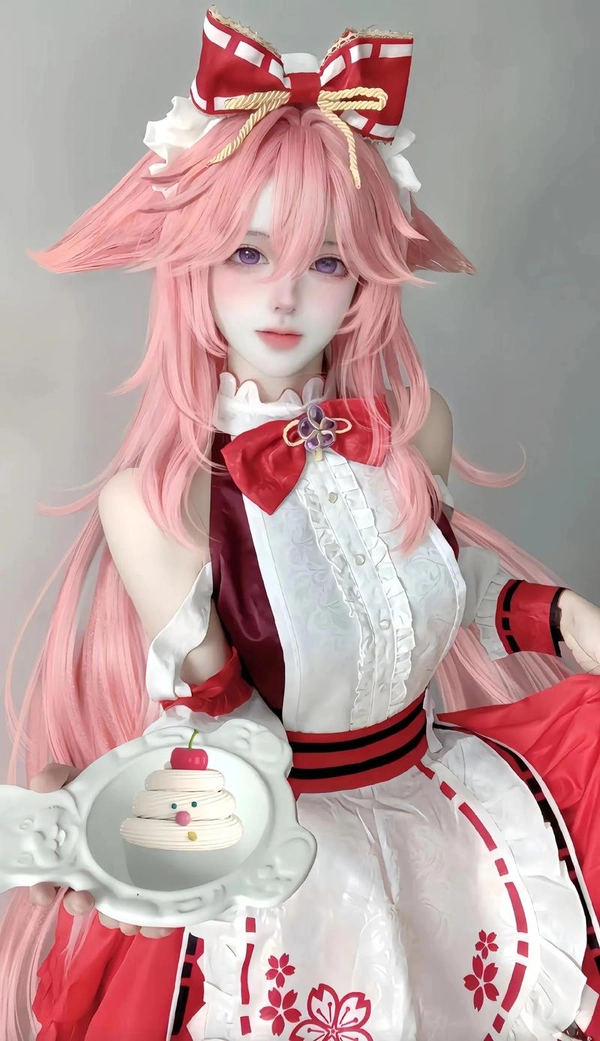 ảnh cosplay anime yae miko