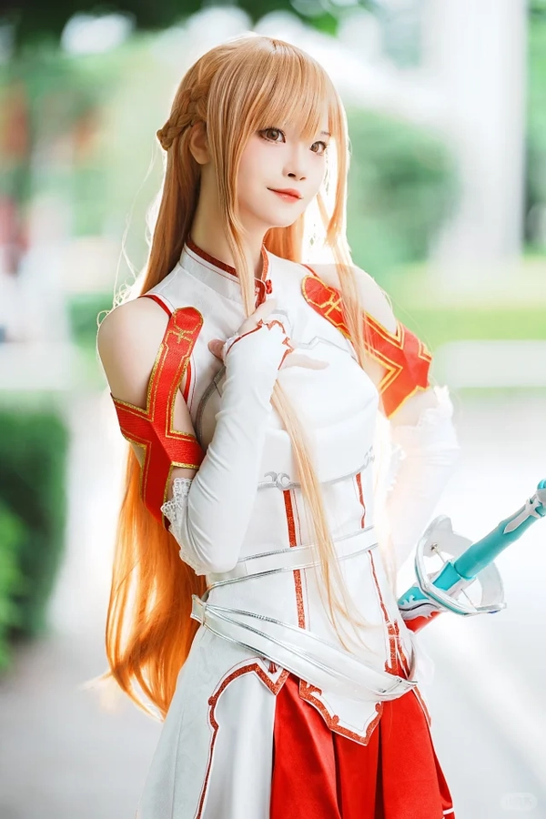 ảnh cosplay asuna xinh xắn