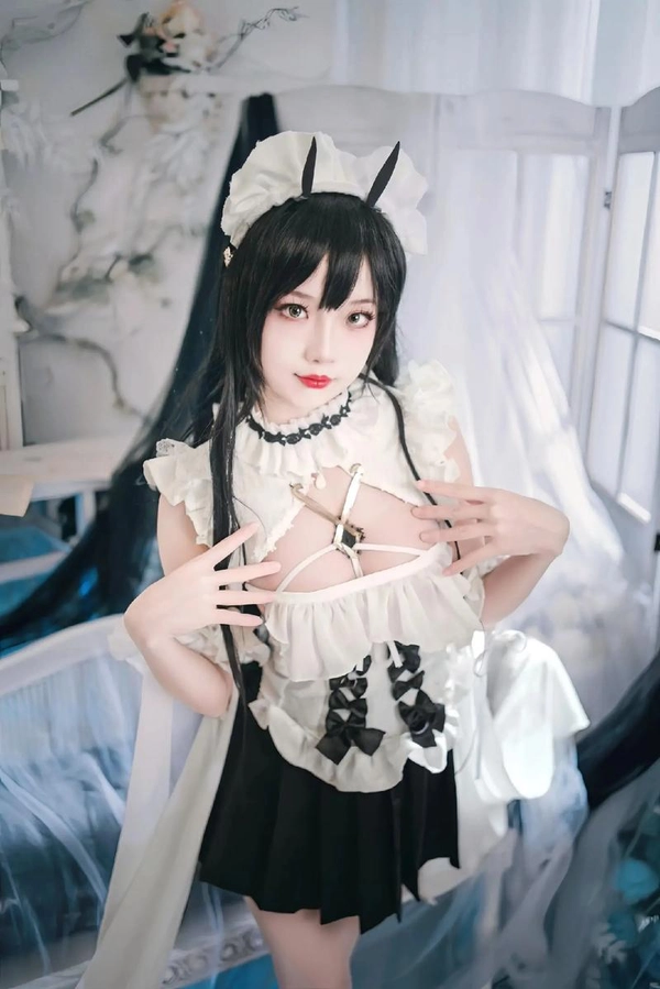 ảnh cosplay hầu gái