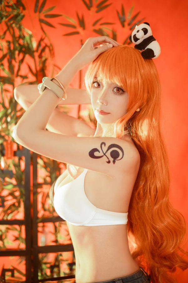 ảnh cosplay nami dễ thương