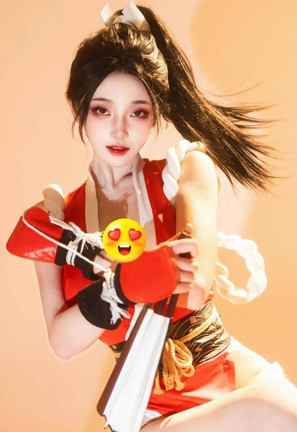 ảnh gái xinh cosplay mai shiranui dễ thương