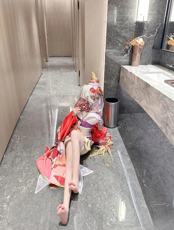 ảnh gái xinh cosplay mai shiranui