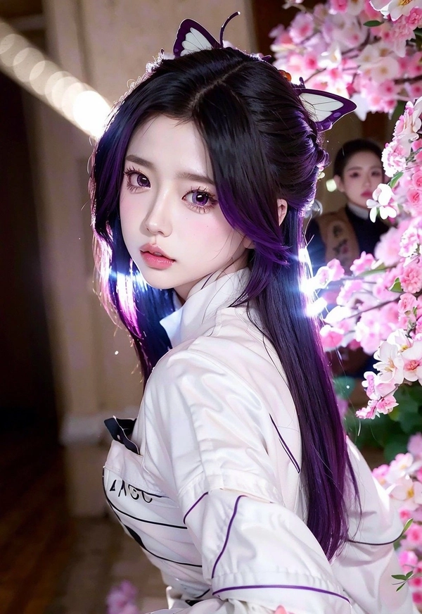ảnh gái xinh shinobu cosplay​ đẹp