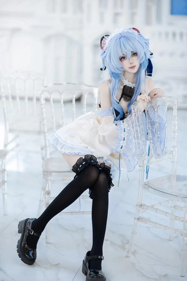 ảnh ganyu cosplay cute