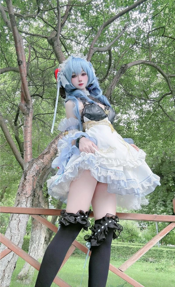 ảnh ganyu cosplay sexy