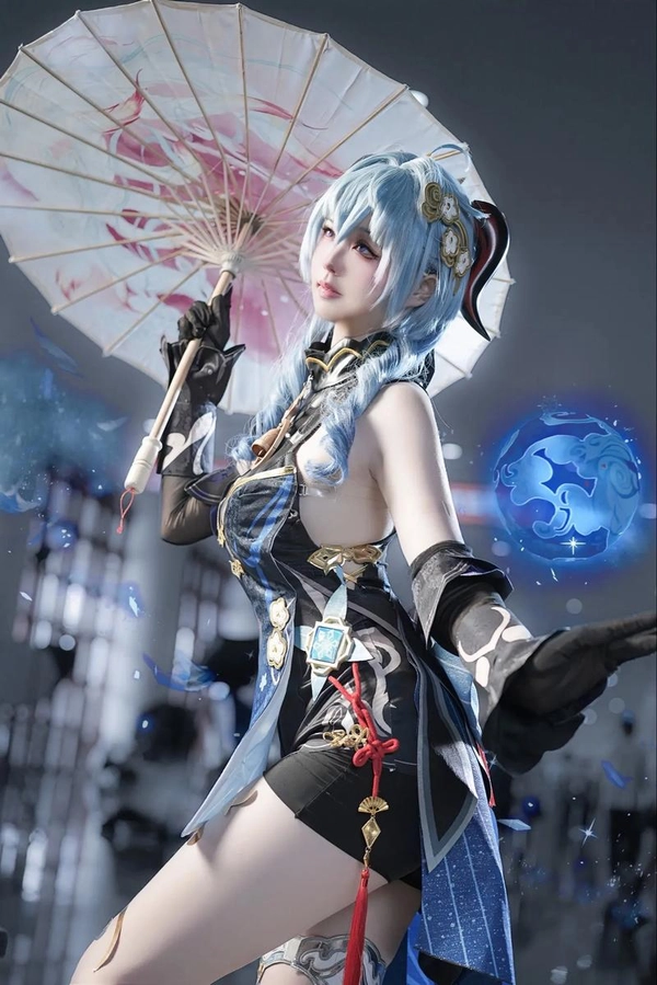 ảnh genshin impact ganyu cosplay