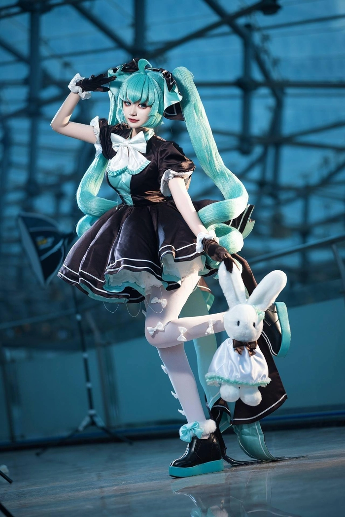 ảnh hatsune miku cosplay cute