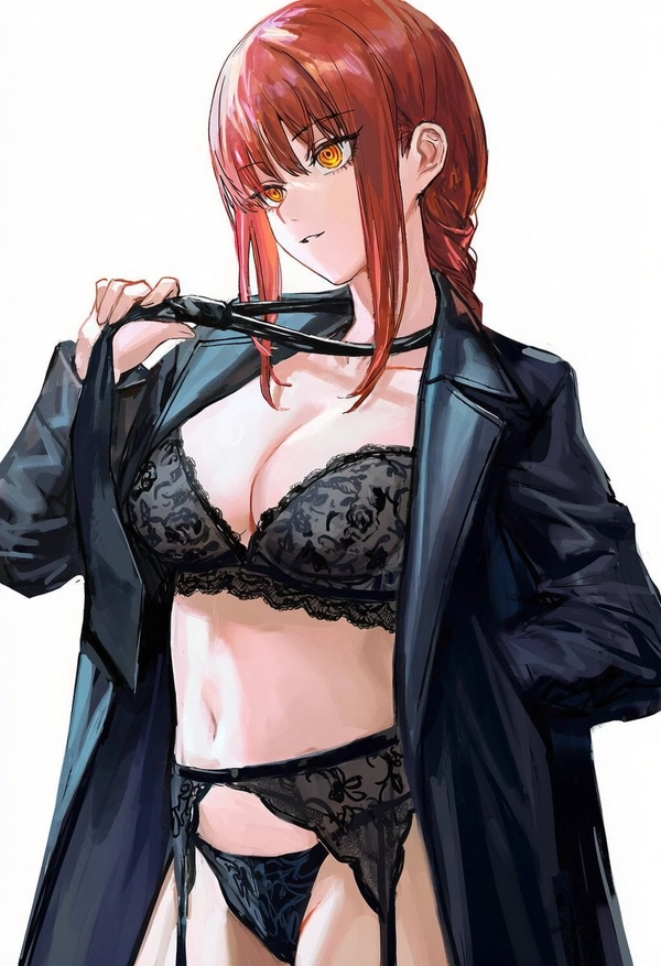 ảnh makima anime bikini