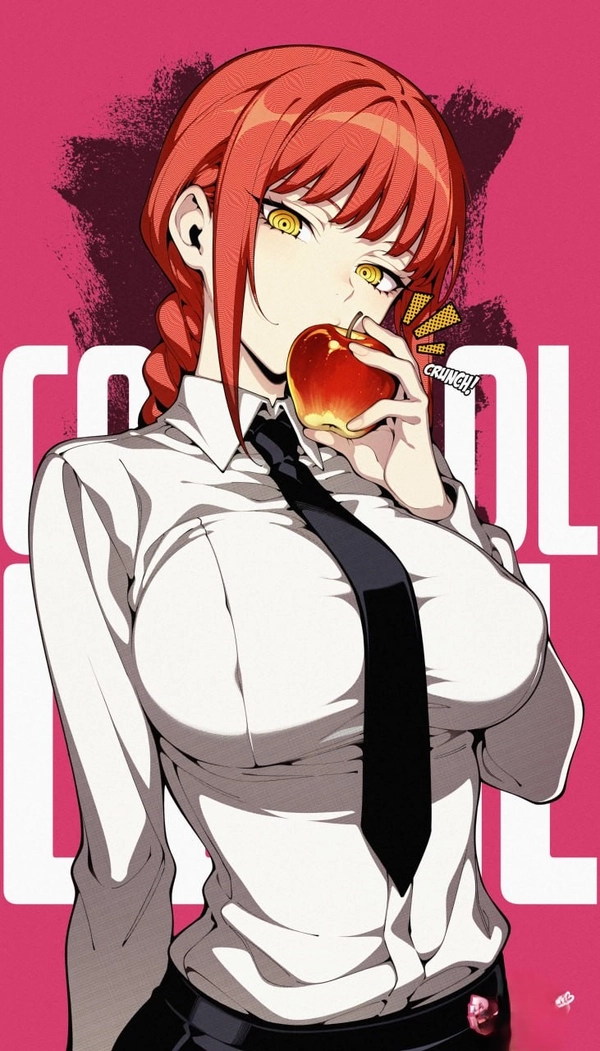 ảnh makima anime ngực to