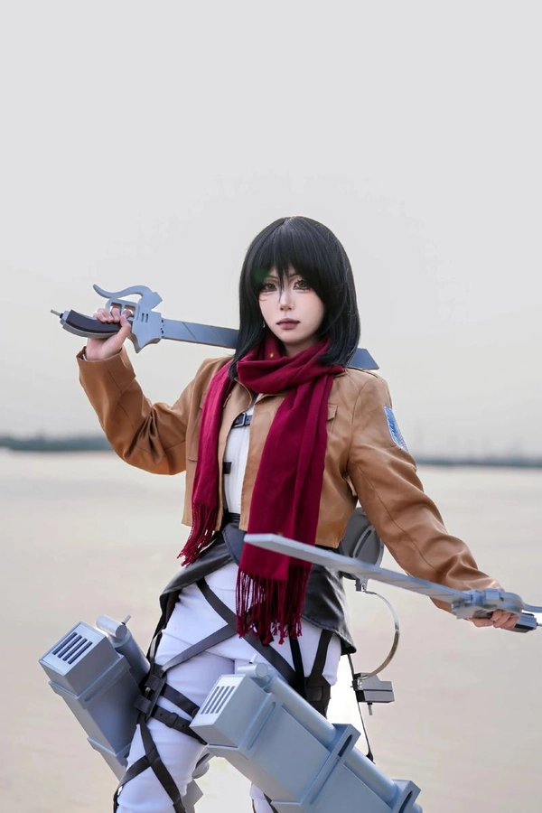 ảnh mikasa cosplay